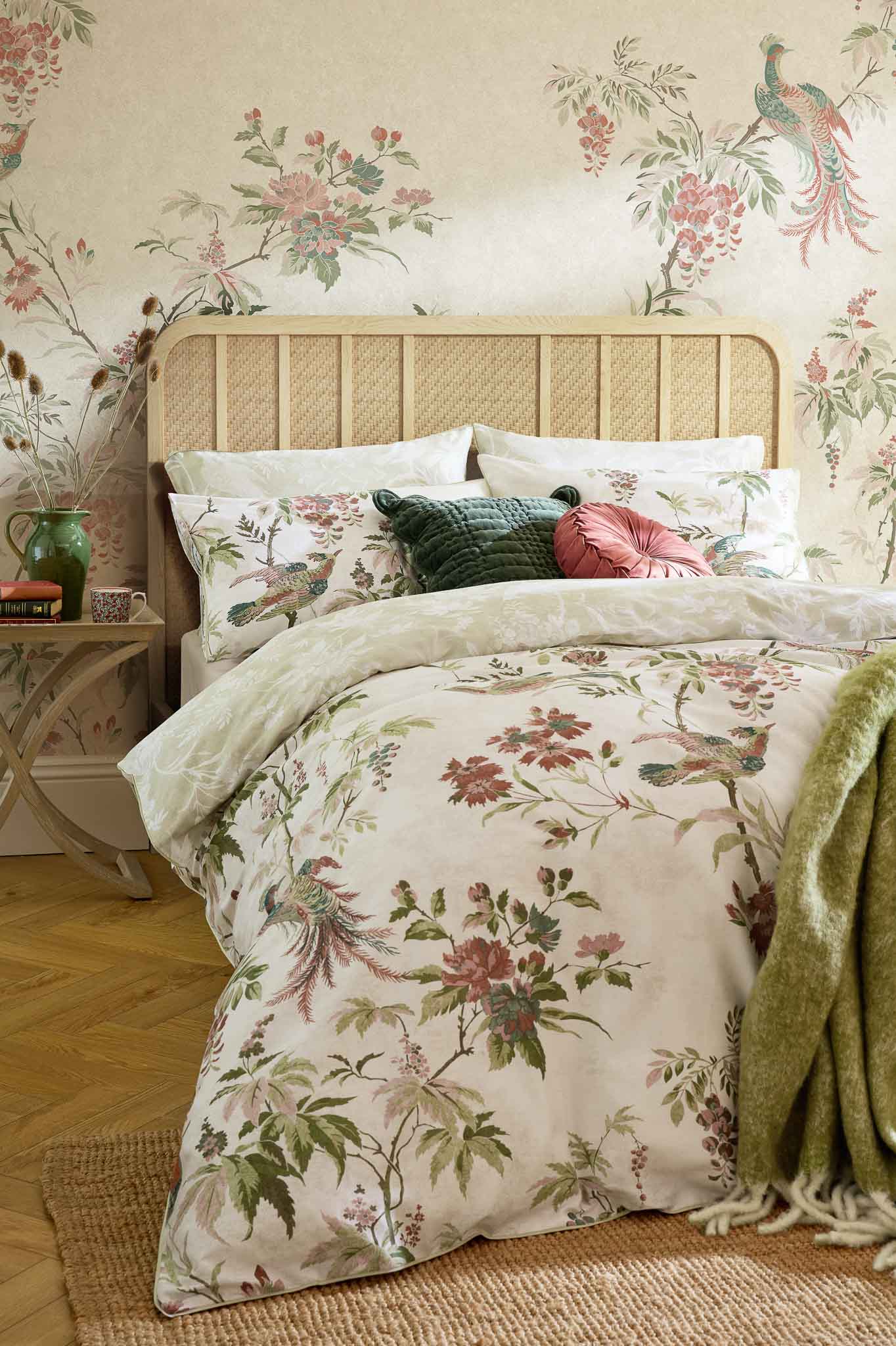 Laura Ashley Attleton Duvet Cover and Pillowcase Set