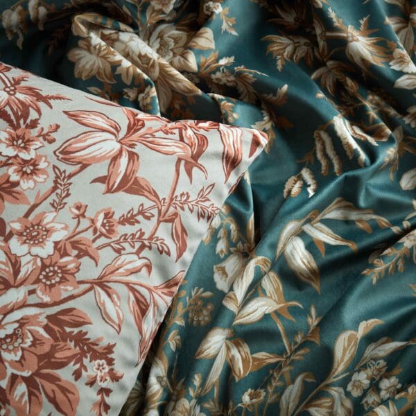 Laura Ashley Picardie Velvet Fabric