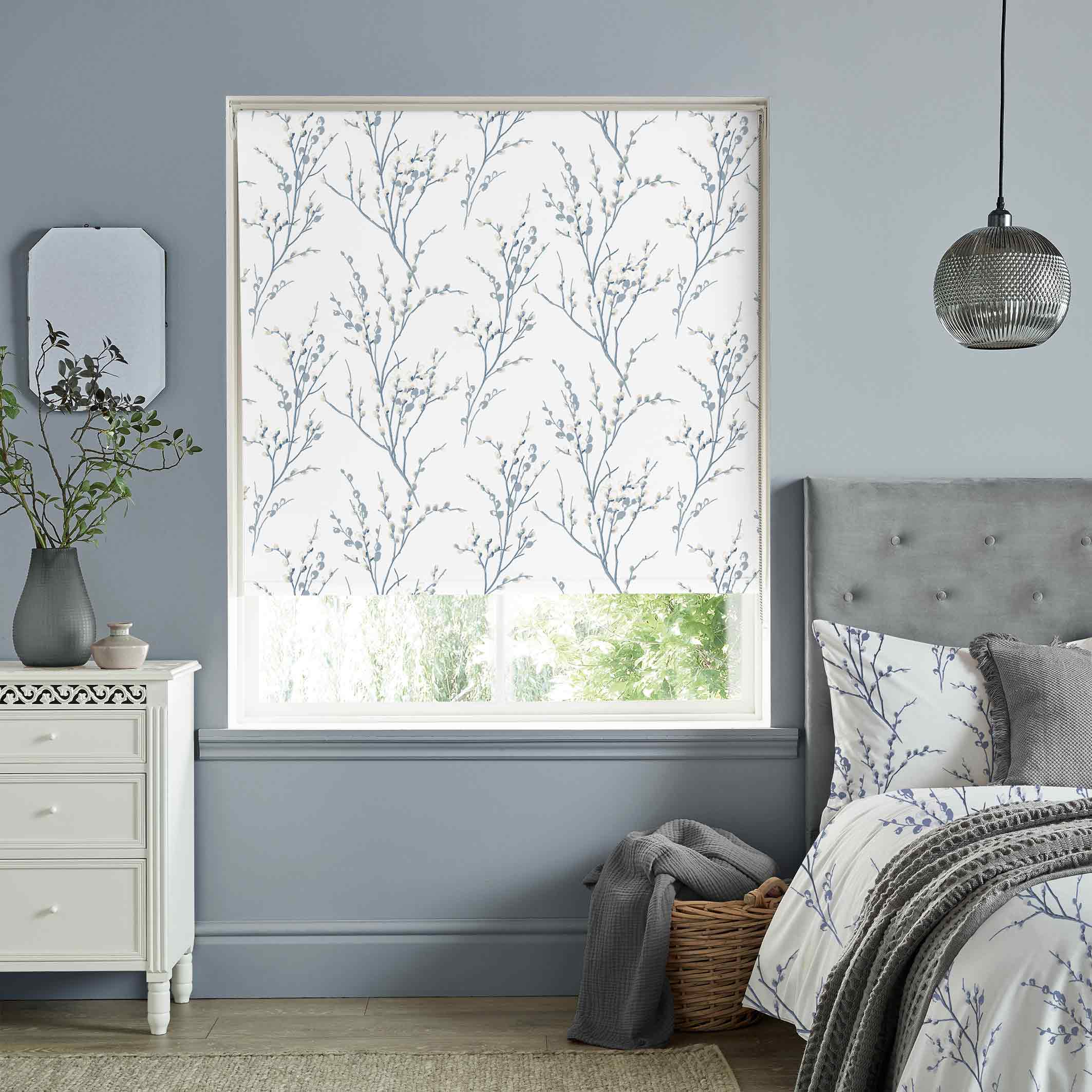 Laura Ashley Pussy Willow Roller Blind - The Home of Interiors