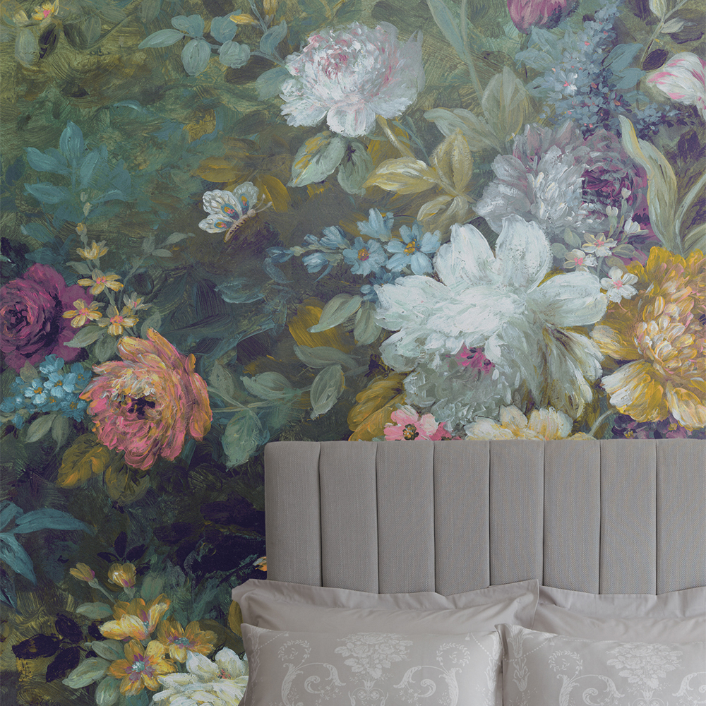 Laura Ashley Mathilde Mural Wallpaper