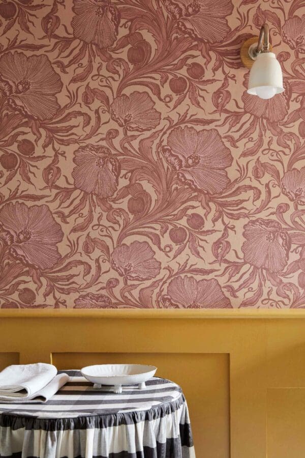 Little Greene Poppy Trail Wallpaper