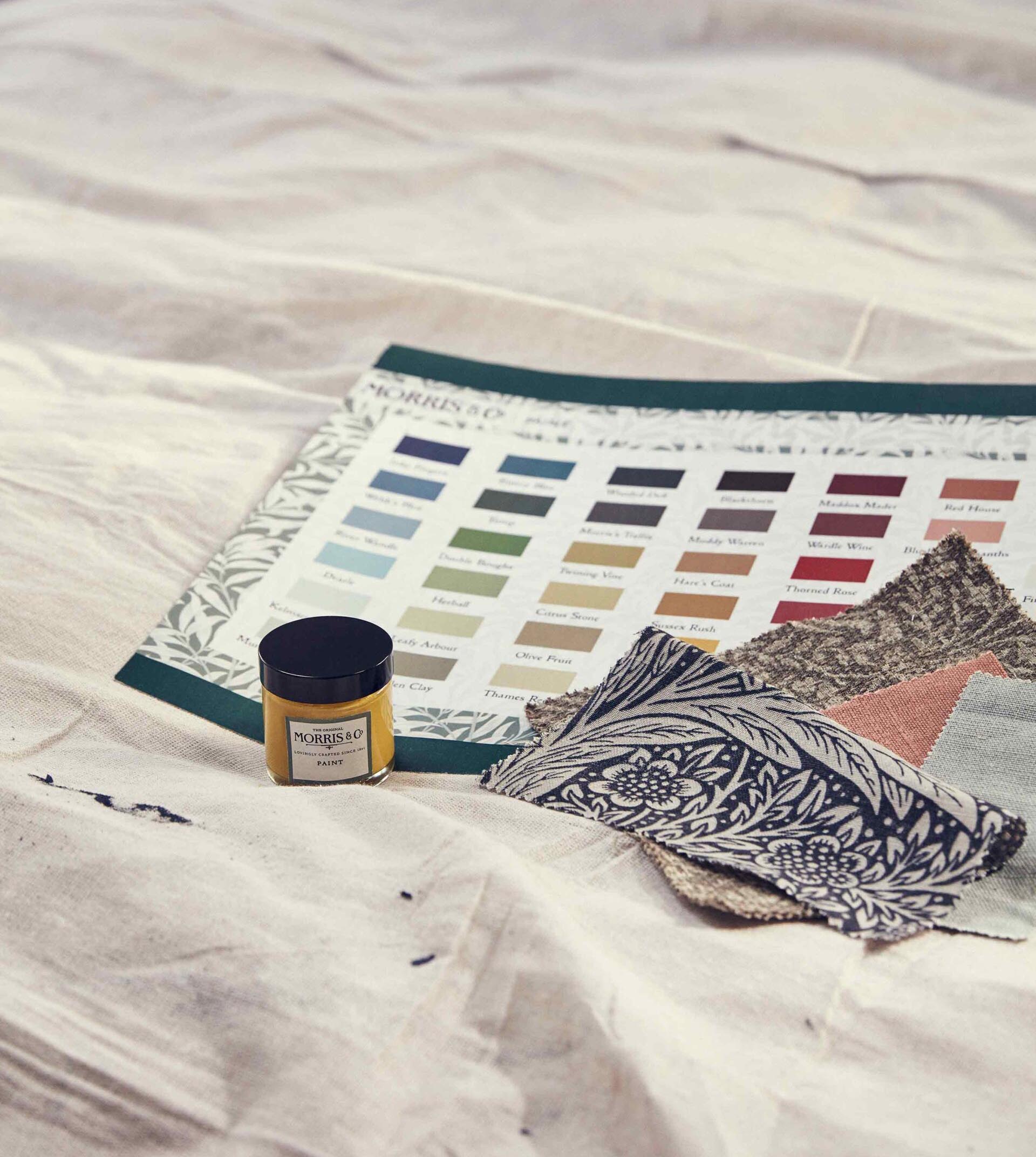 Paint Citrus Stone Paint  Morris & Co by Sanderson Design