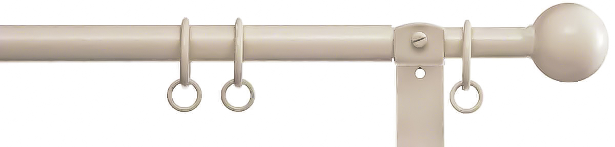 Cameron Fuller 19mm Metal Curtain Pole with Ball Finials