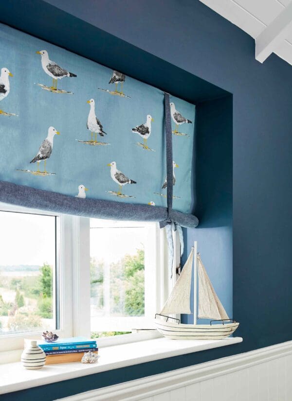 Sanderson Port Isaac Shore Birds Fabric