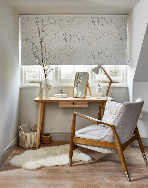 Prestigious Textiles Roller Blind Almond Blossom Silver