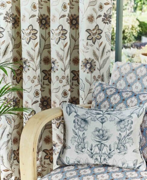 Prestigious Textiles Summer Renaissance Makassar Fabric