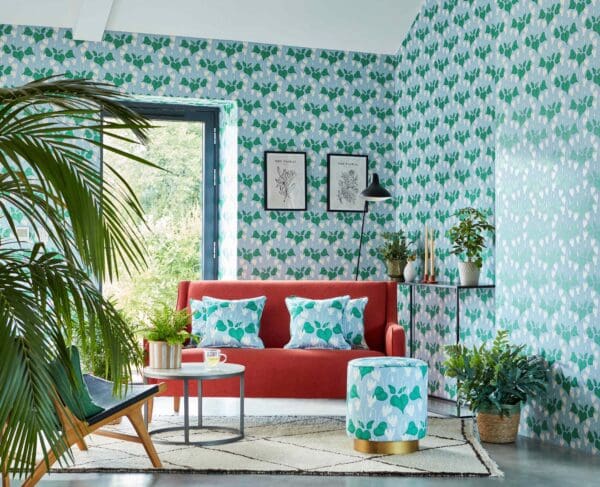 Scion Designs In Mind Flower Of Love Wallpaper