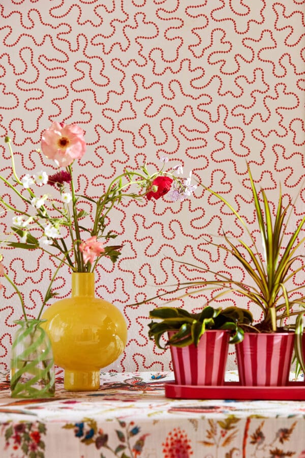 Sophie Robinson for Harlequin Wiggle Wallpaper