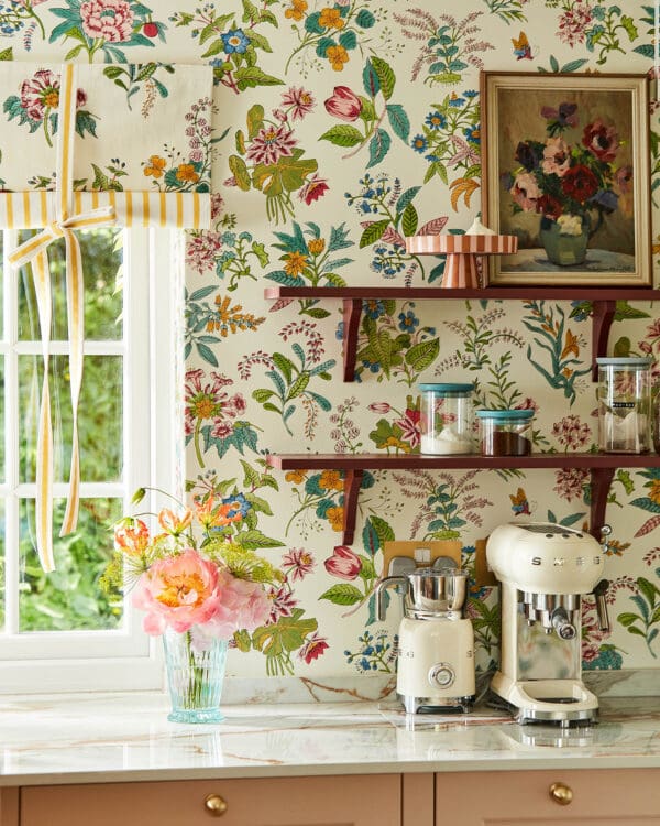 Sophie Robinson for Harlequin Woodland Floral Wallpaper