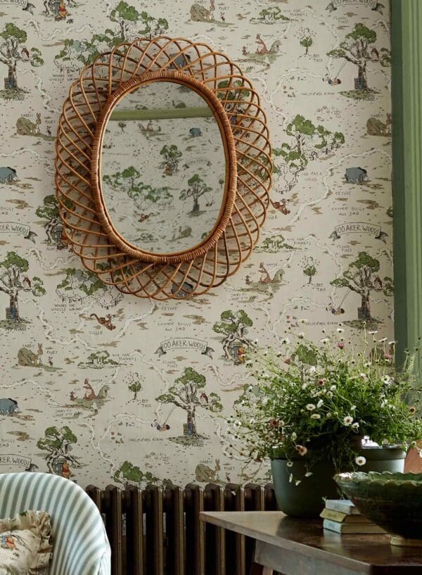 Disney Home for Sanderson Winnie The Pooh Wallpaper