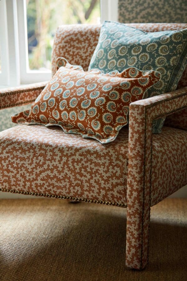 Sanderson Pinetum Prints Truffle Fabric