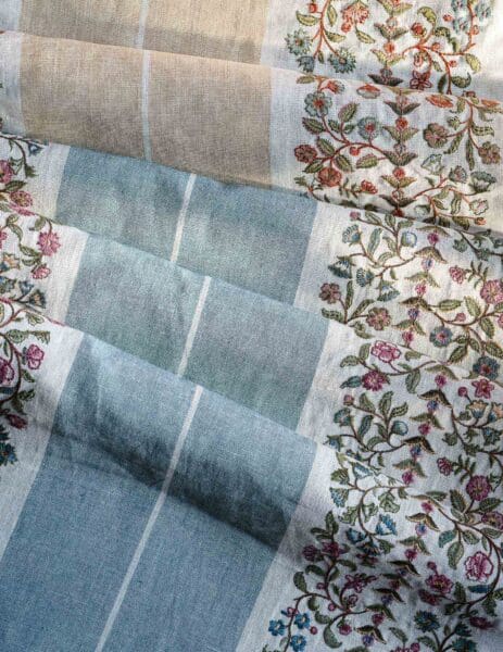 Sanderson Highgrove Pergola Embroidery Fabric