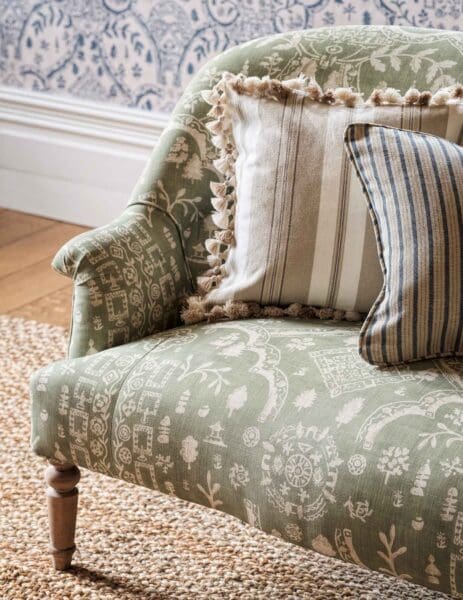 Sanderson Highgrove Stripes Amberley Stripe Fabric