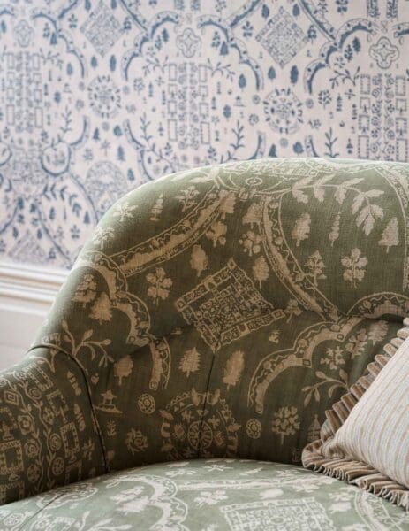 Sanderson Highgrove Topiary View Indoor Outdoor Fabric