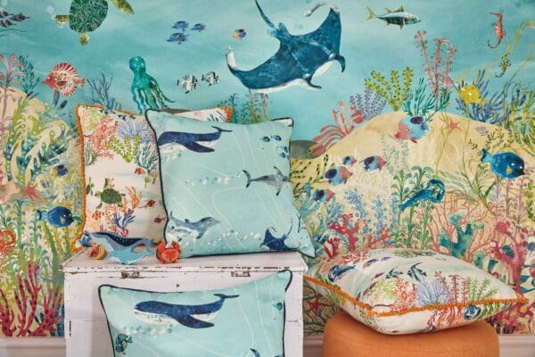 Villa Nova Coral Kingdom Fabric