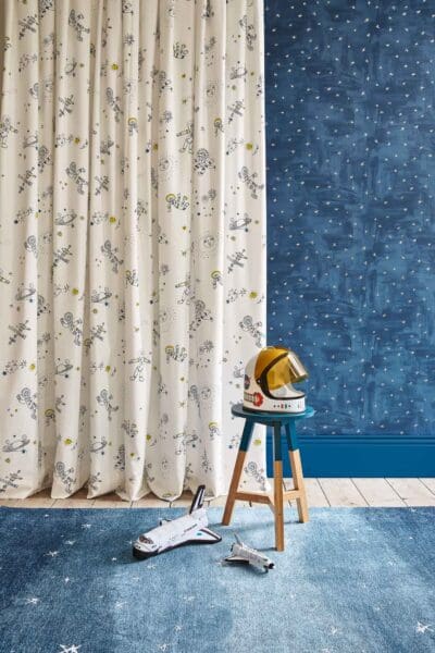 Villa Nova Cosmic Cats Fabric