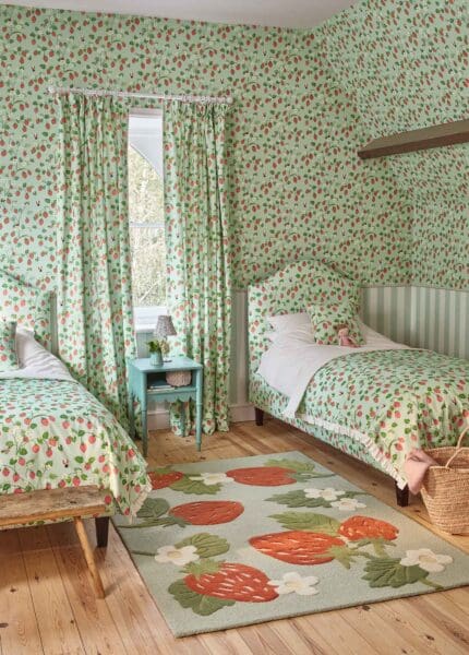 Villa Nova Strawberry Patch Fabric