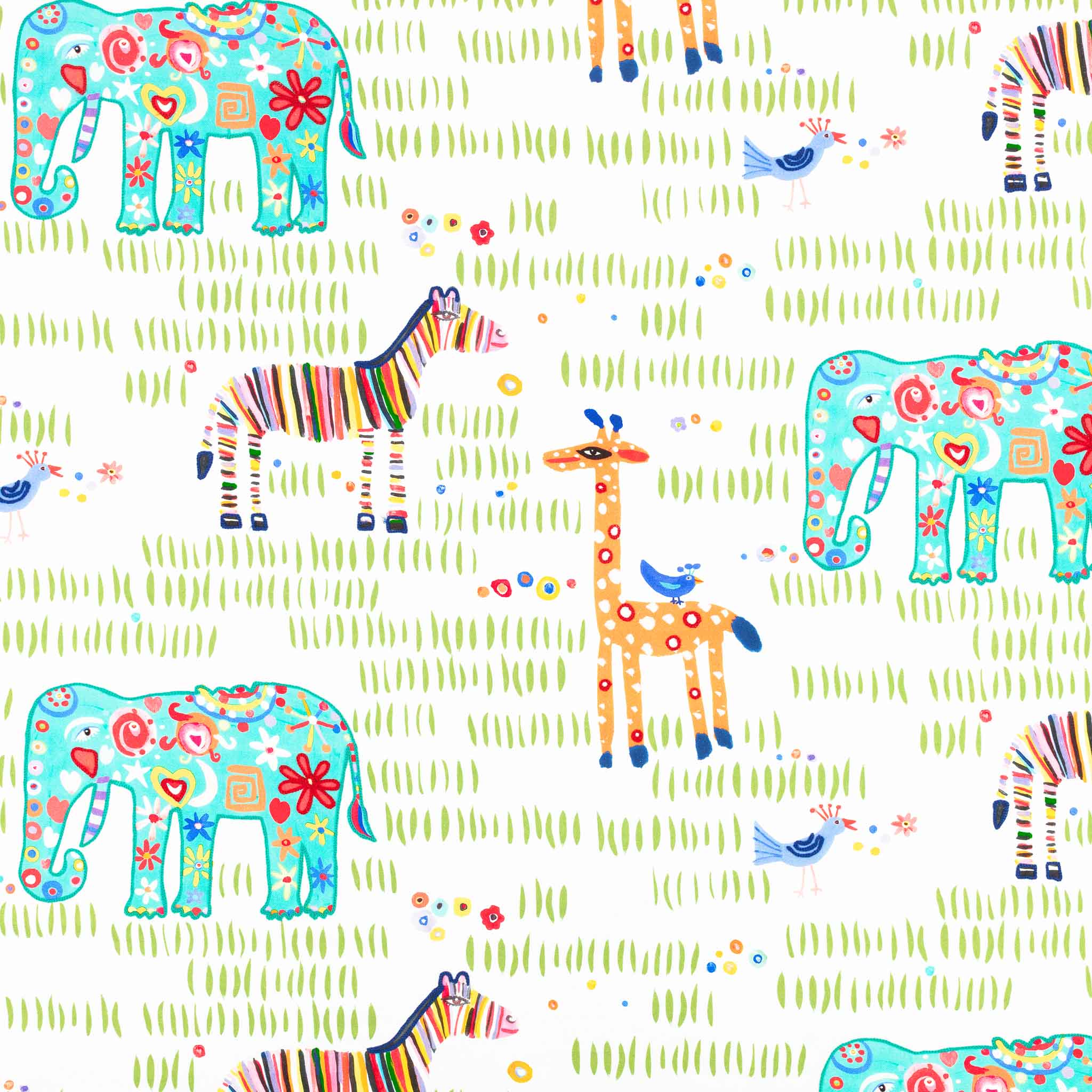 Villa Nova Animal Parade Fabric