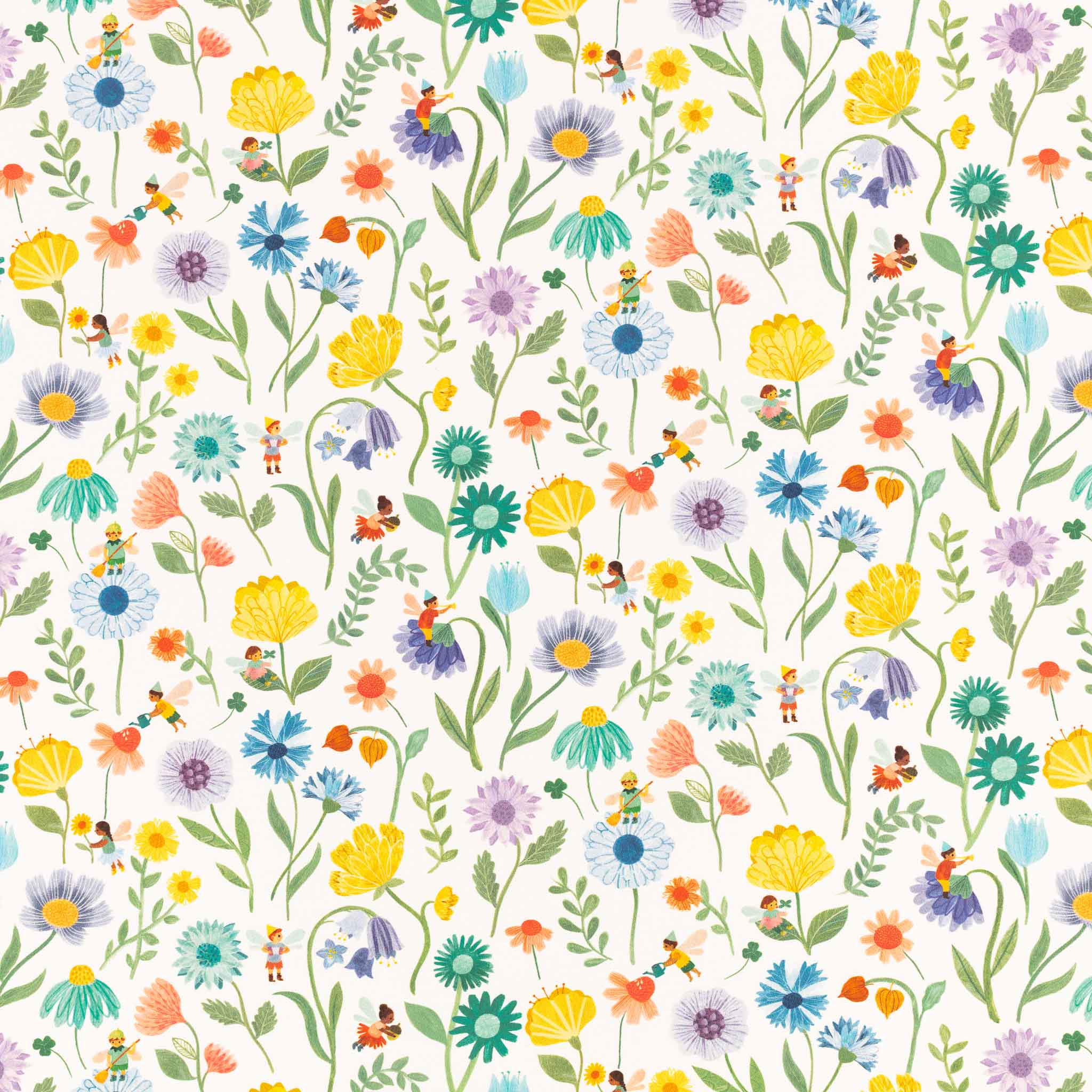 Villa Nova Fairy Garden Fabric