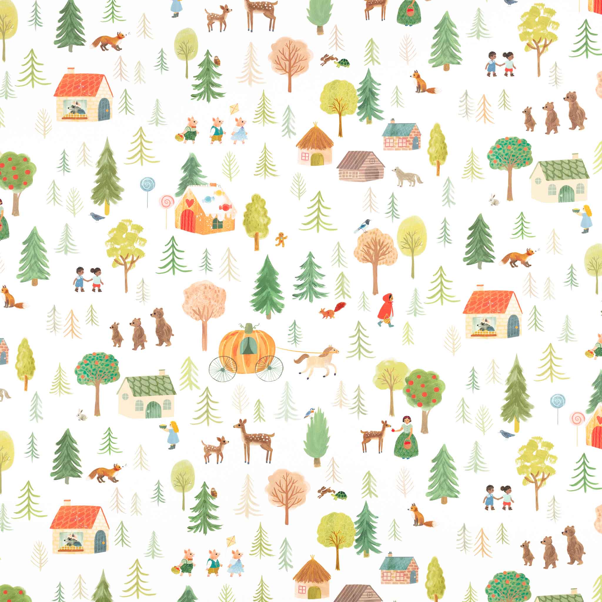 Villa Nova Fairytale Forest Fabric