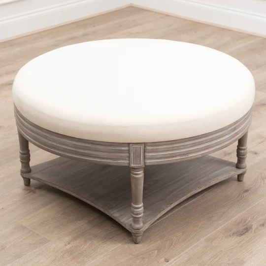 Voyage Maison Maurice Stone Storage Footstool
