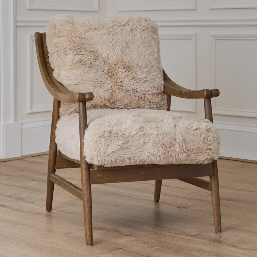 Voyage Maison Struan Oak Wood Chair Natural