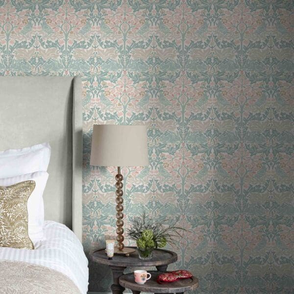 William Morris At Home Brother Rabbit Wallpaper