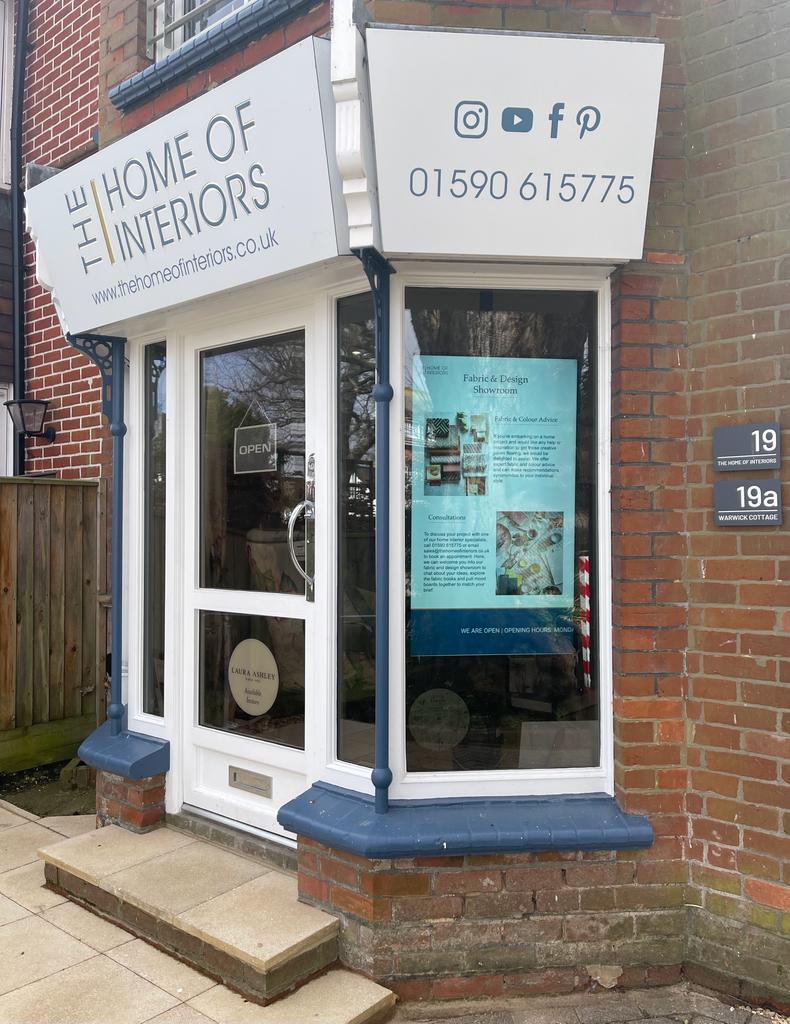 The Home Of Interiors – retail shop and design showroom opens in Brockenhurst
