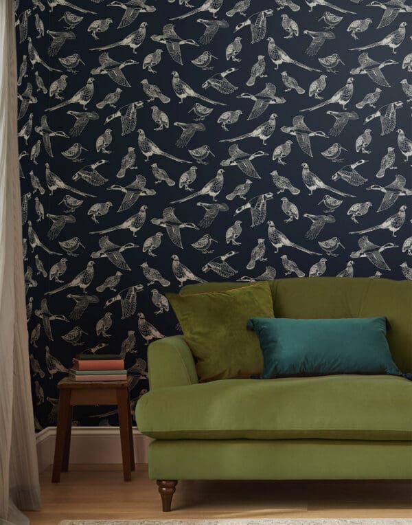 Joules Hunting Birds Wallpaper