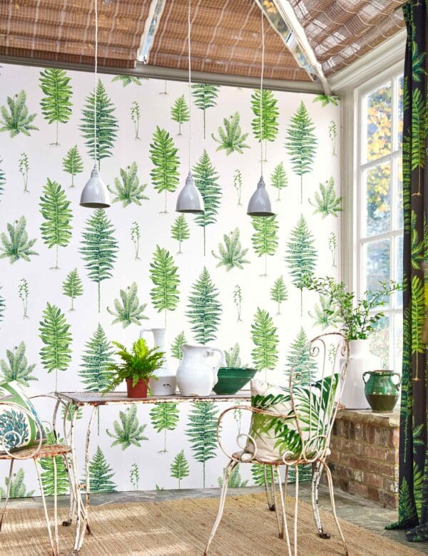 Sanderson Glasshouse Fernery Wallpaper