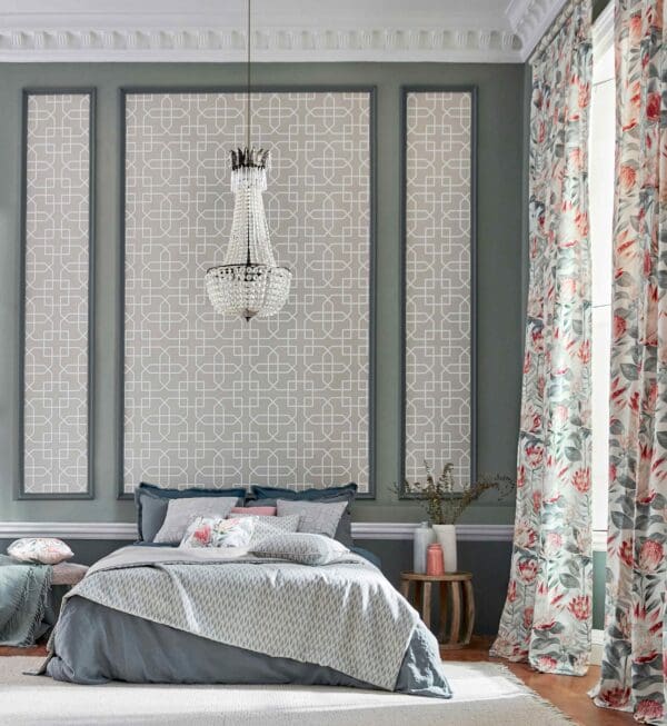 Sanderson Glasshouse Hampton Trellis Wallpaper