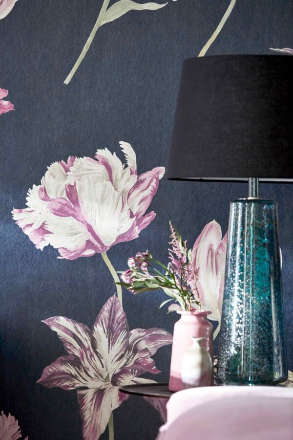 Sanderson Glasshouse Tulipomania Wallpaper