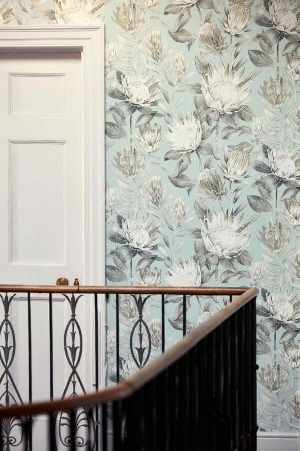 Sanderson Glasshouse King Protea Wallpaper