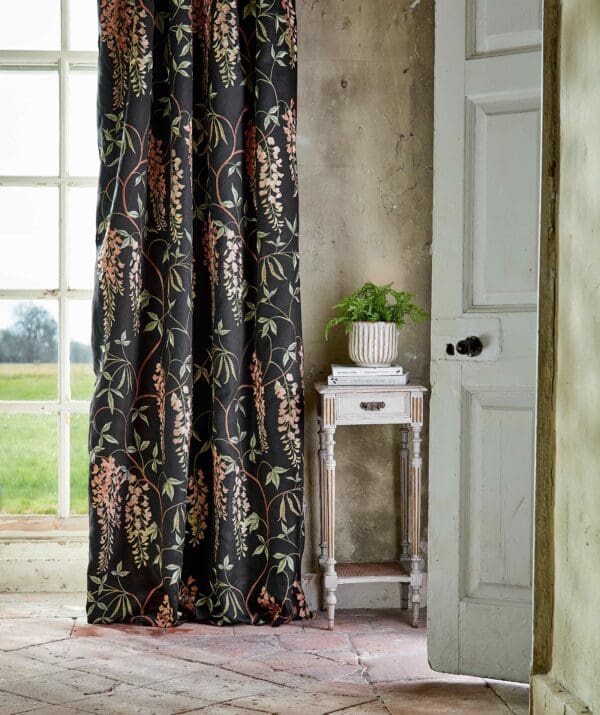 Sanderson Water Garden Laburnum Falls Fabric