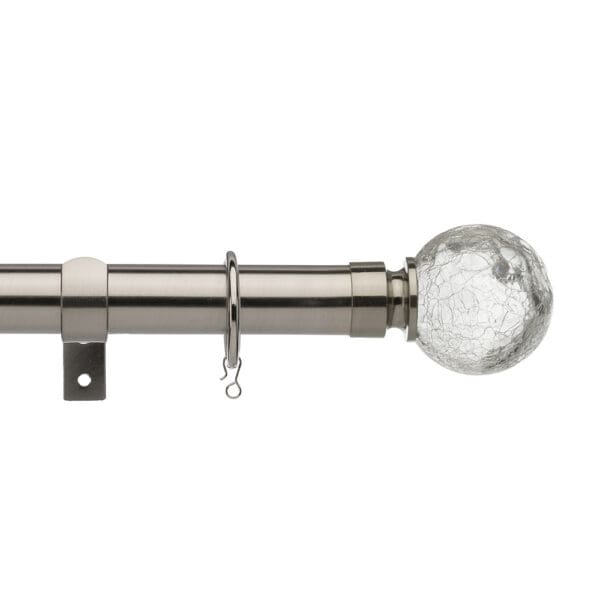 Universal 28mm Curtain Pole Glass