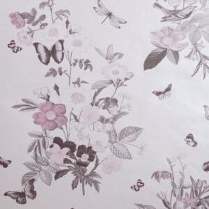 Clarke & Clarke Wallpaper Ava Blush Colourswatch