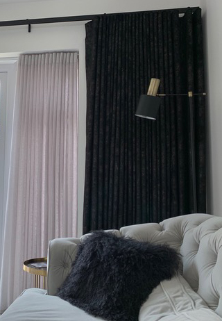 Made to Measure Curtains and Roman Blinds – a hand made finish.