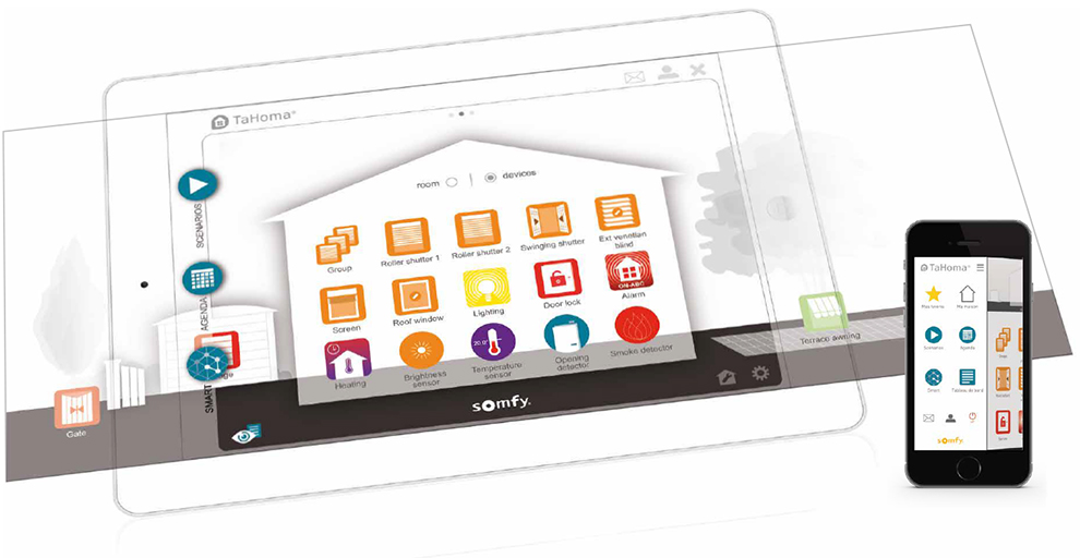 Somfy TaHoma Switch - Home Automation System